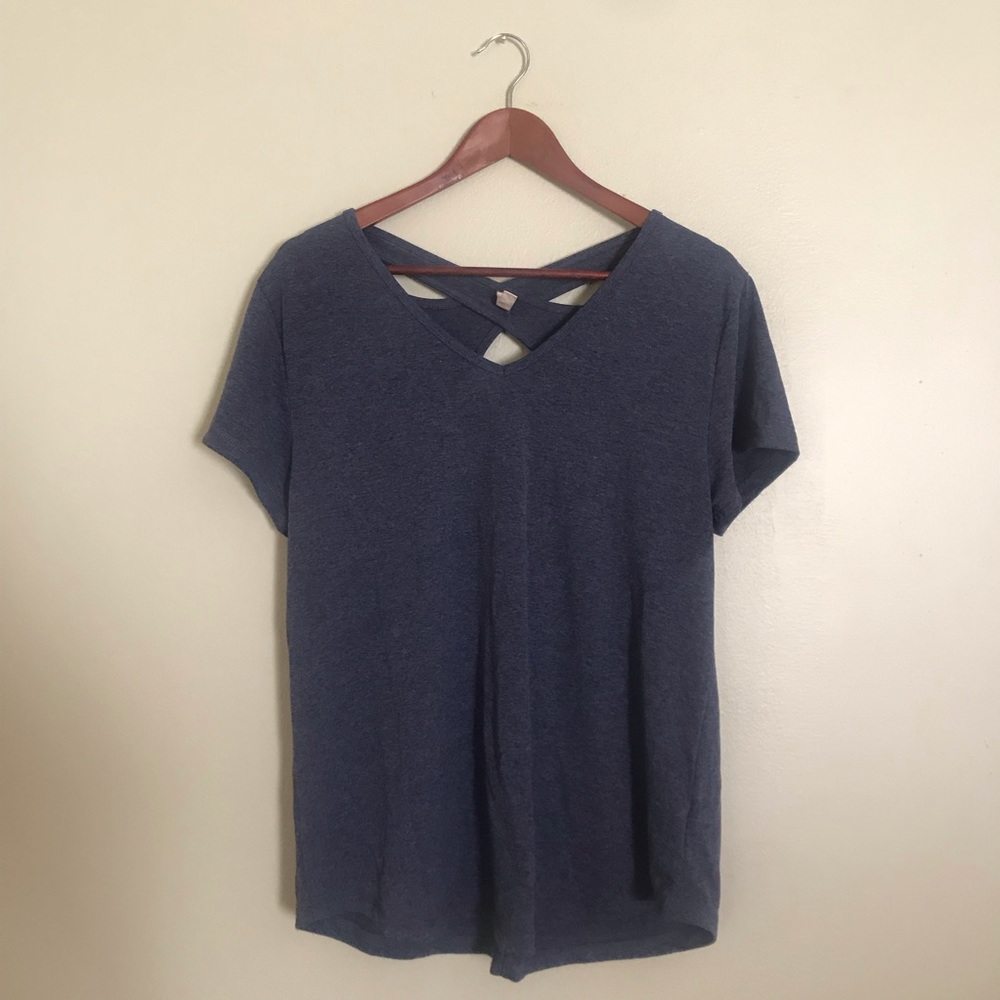 Wishlist Keyhole Yoga Tee